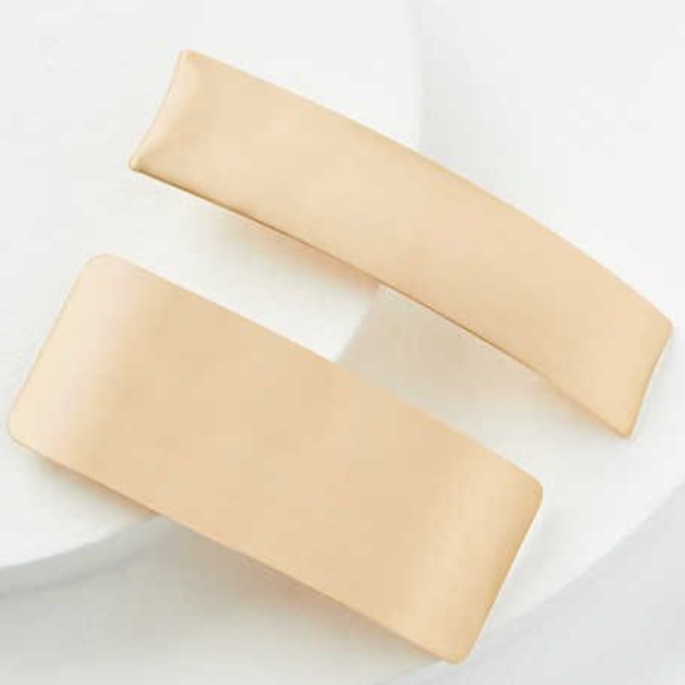 Loft Brushed Gold Barrette Set